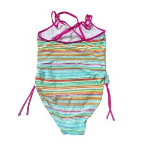 Breaking waves swimsuit size Girls 16 NWOT